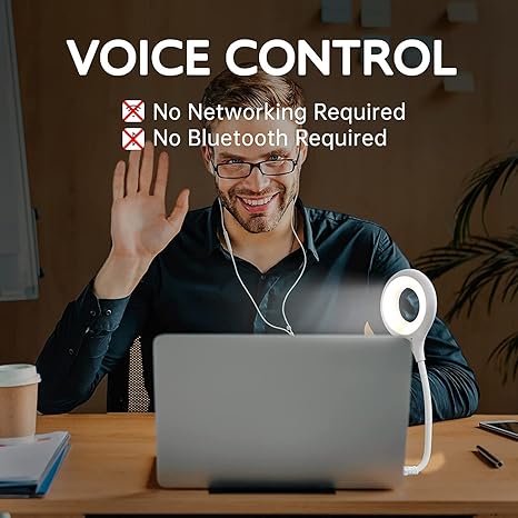 USB Voice Control Reading Lamp